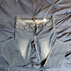 Banana Republic cropped straight leg girlfriend je